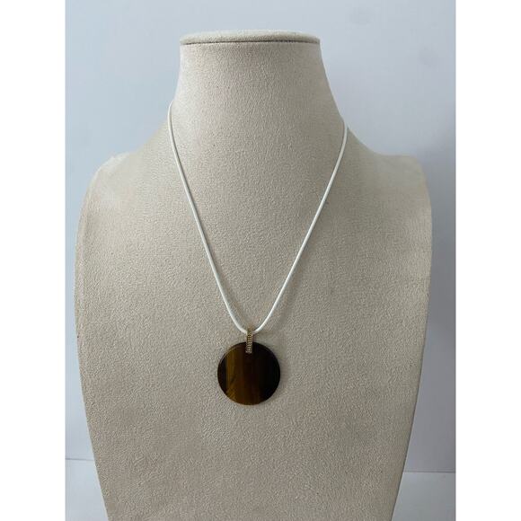 tigers eye pendant necklace - Picture 1 of 4